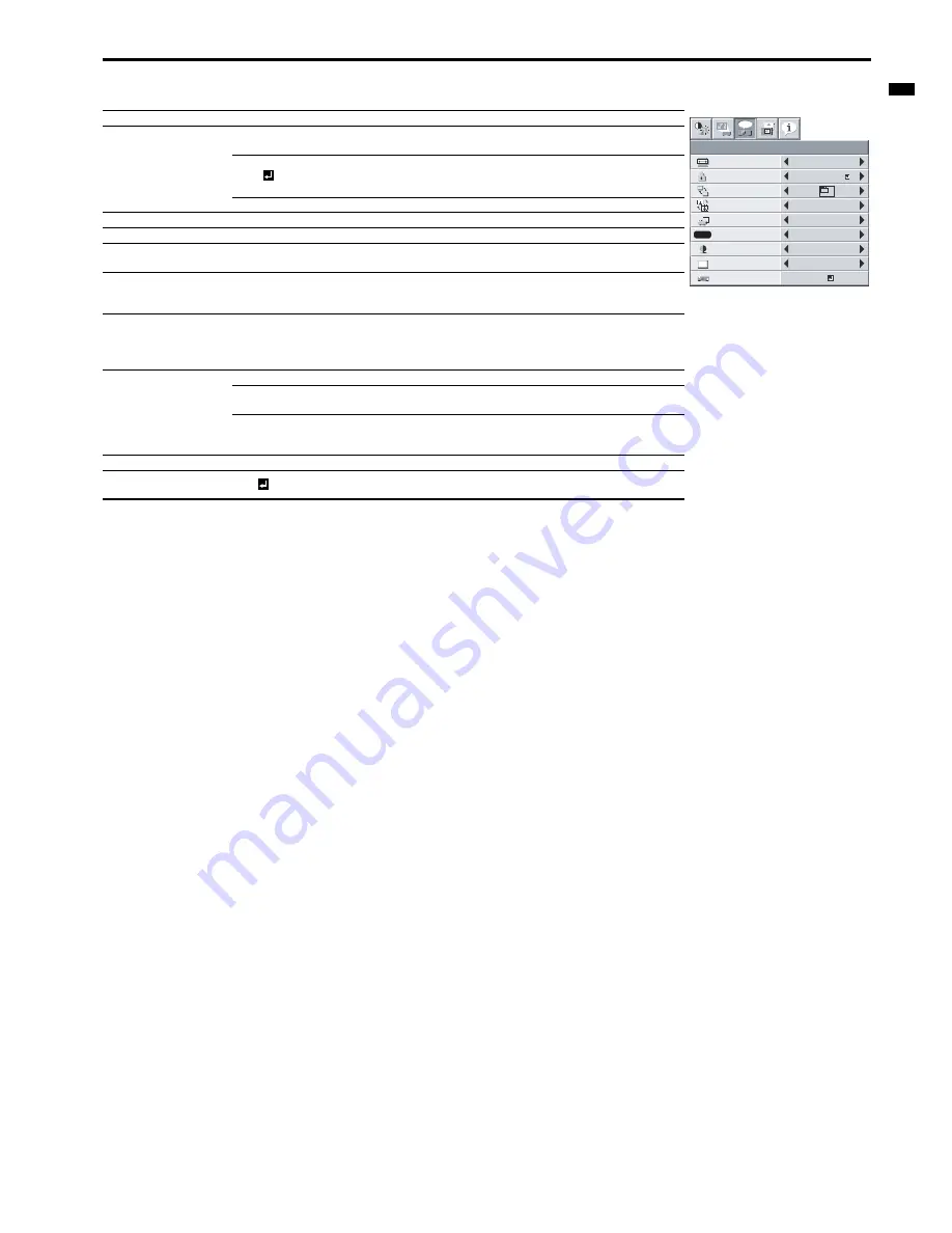 Mitsubishi Electric XD221U-ST User Manual Download Page 21