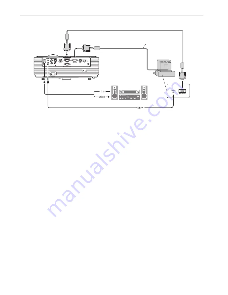 Mitsubishi Electric XD250U-ST User Manual Download Page 12