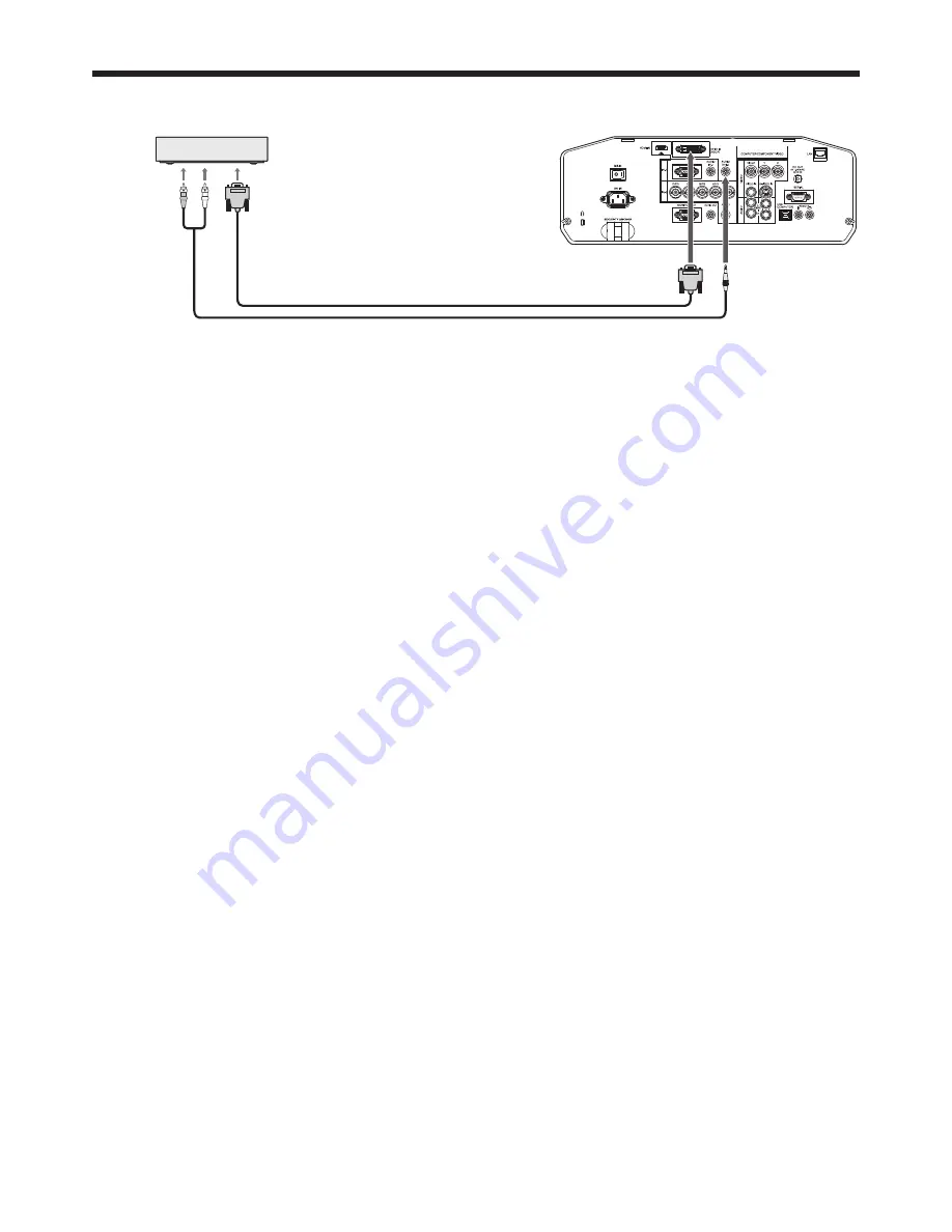 Mitsubishi Electric XD3500U User Manual Download Page 21