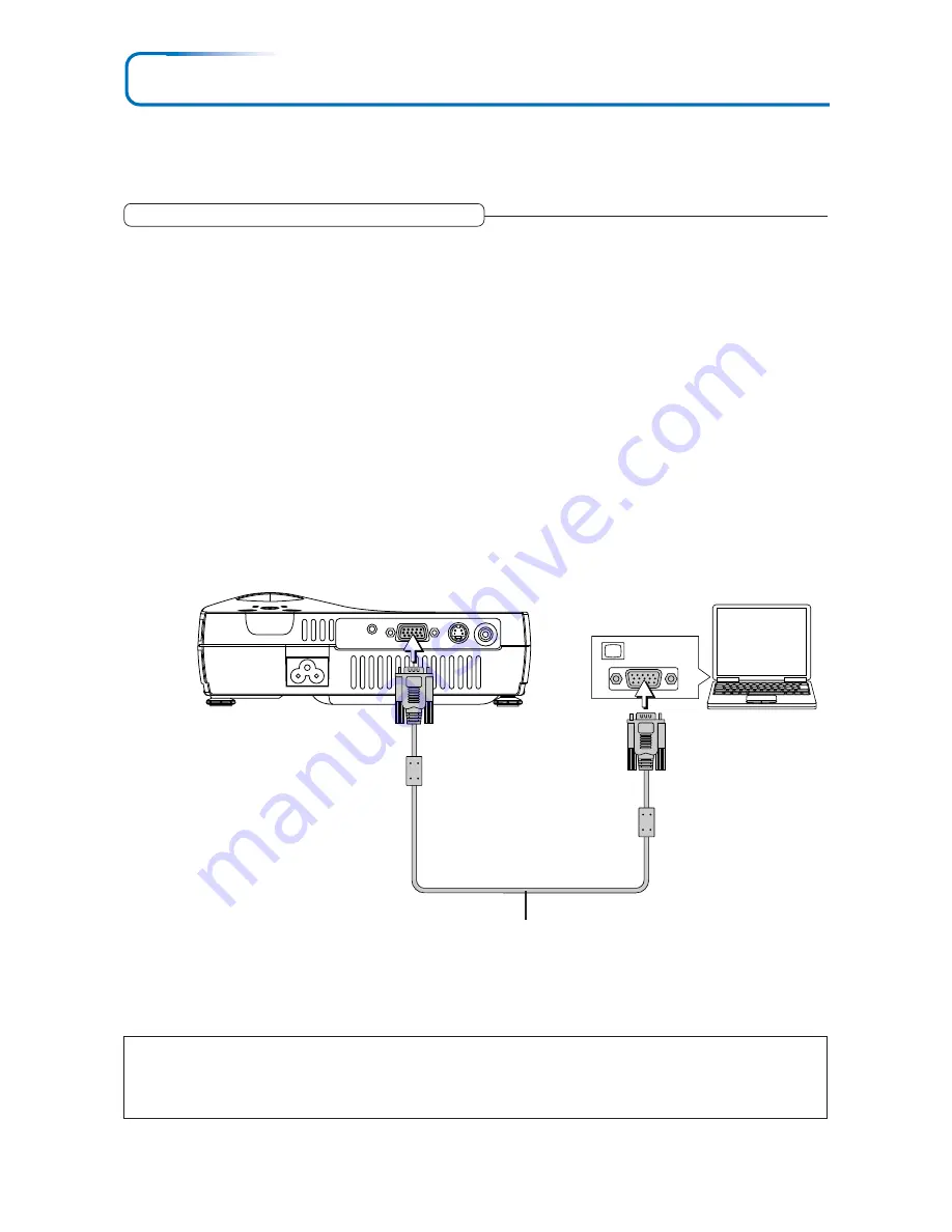 Mitsubishi Electric XD80U User Manual Download Page 15