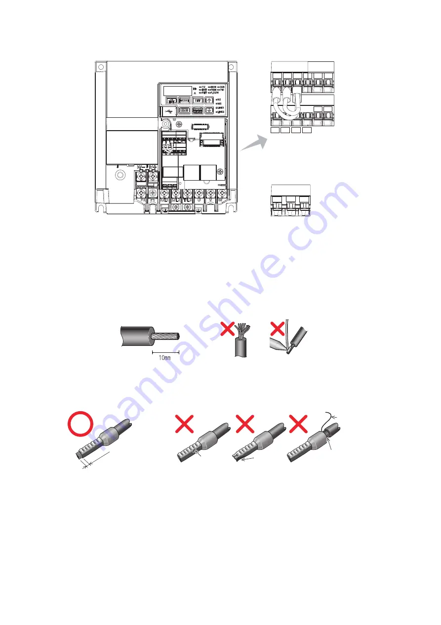 Mitsubishi Electronic FR-E860 Series Instruction Manual Download Page 45