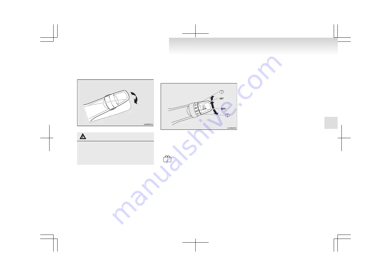 Mitsubishi MOTORS PAJERO OBKE10E1 Owner'S Manual Download Page 123