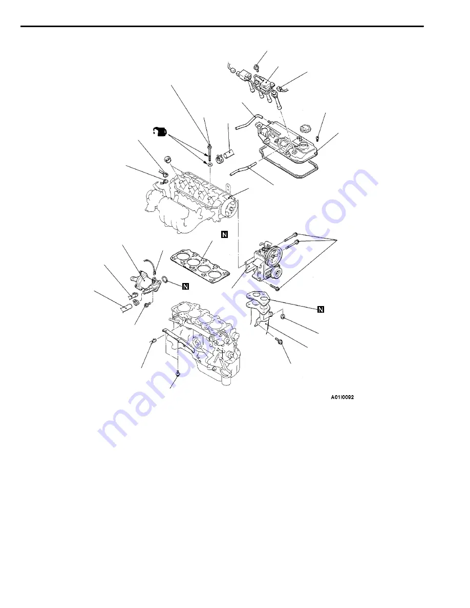 Mitsubishi 4D6 Manual Download Page 23