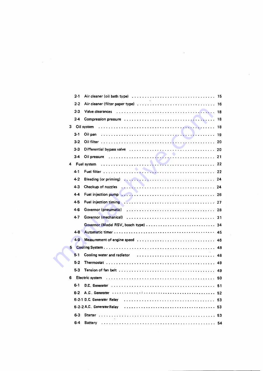 Mitsubishi 4DQ50 Service Manual Download Page 6