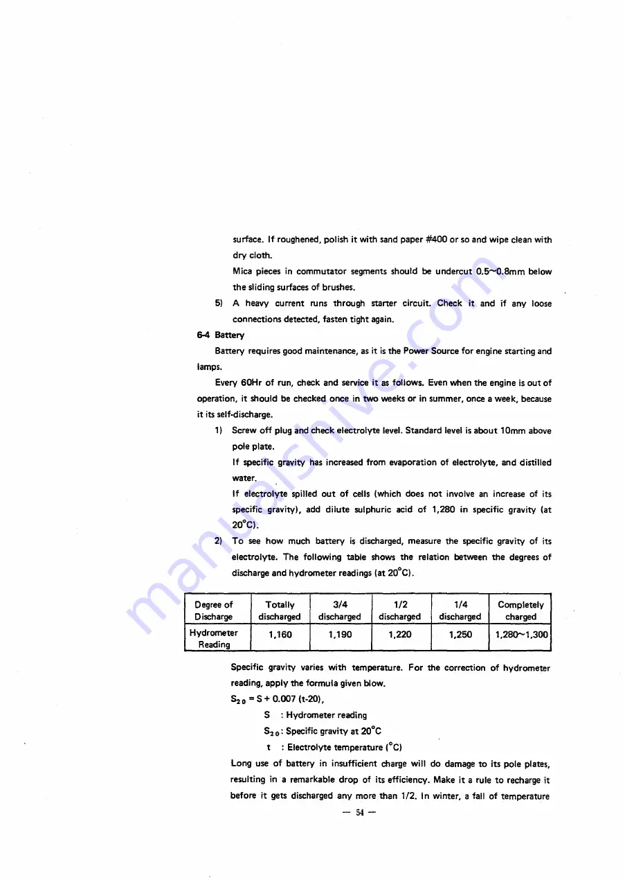 Mitsubishi 4DQ50 Service Manual Download Page 62