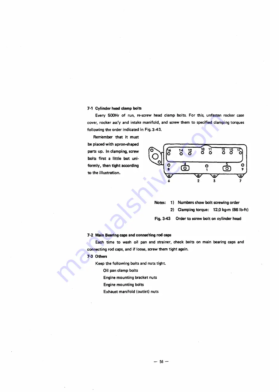 Mitsubishi 4DQ50 Service Manual Download Page 64