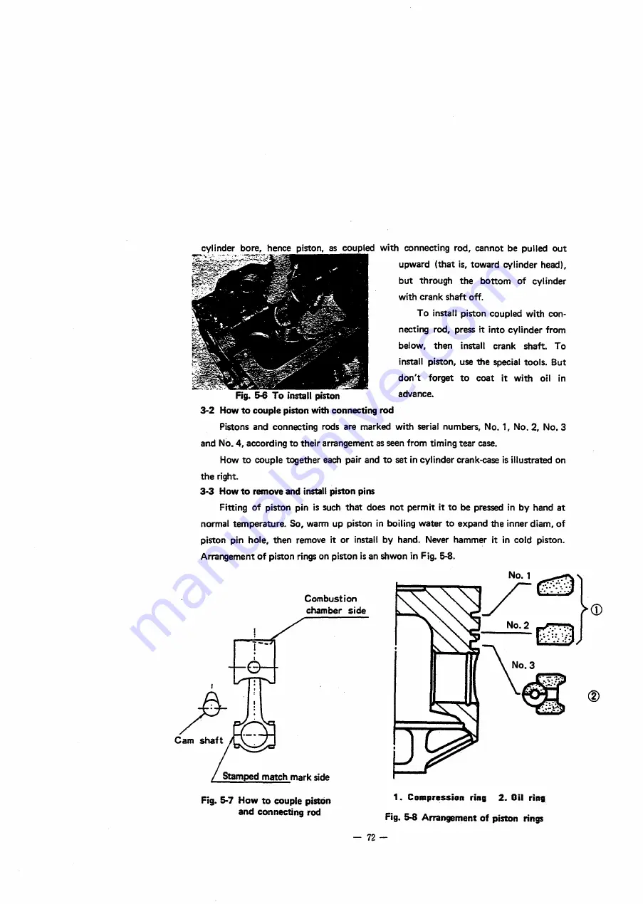 Mitsubishi 4DQ50 Service Manual Download Page 80