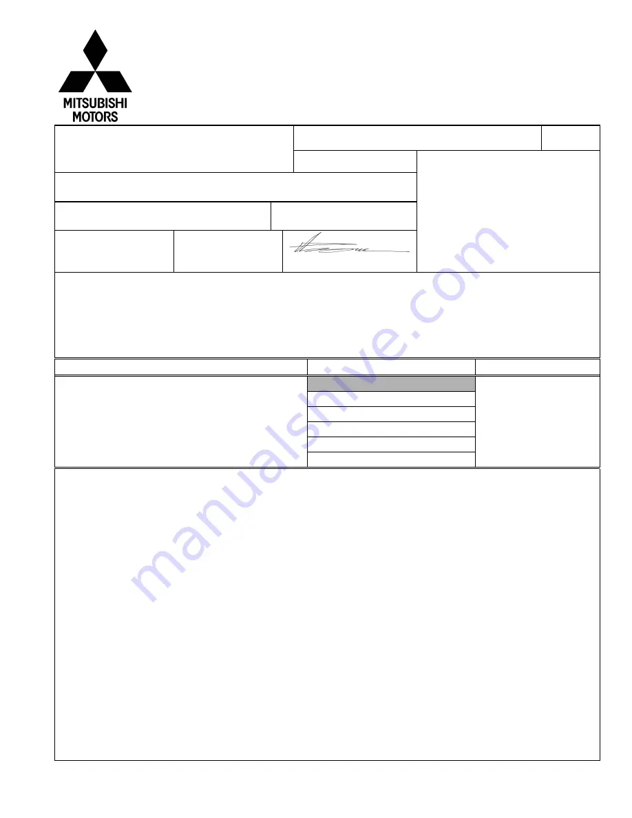 Mitsubishi 4G1 series General Information Manual Download Page 140