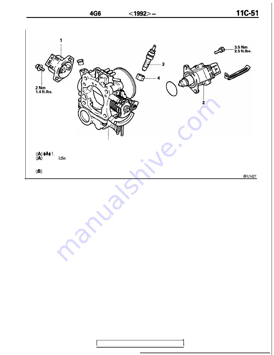 Mitsubishi 4G1 series Service Manual Download Page 175