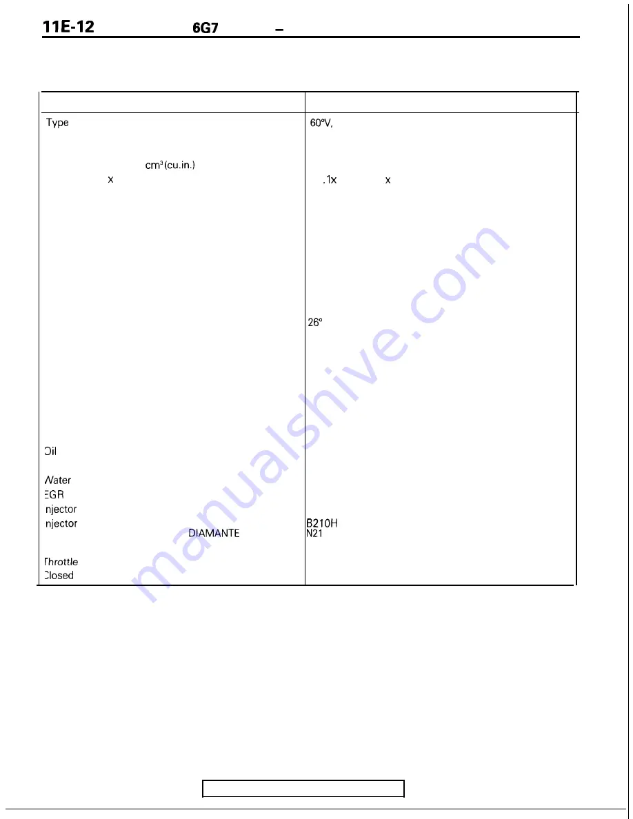 Mitsubishi 4G1 series Service Manual Download Page 296