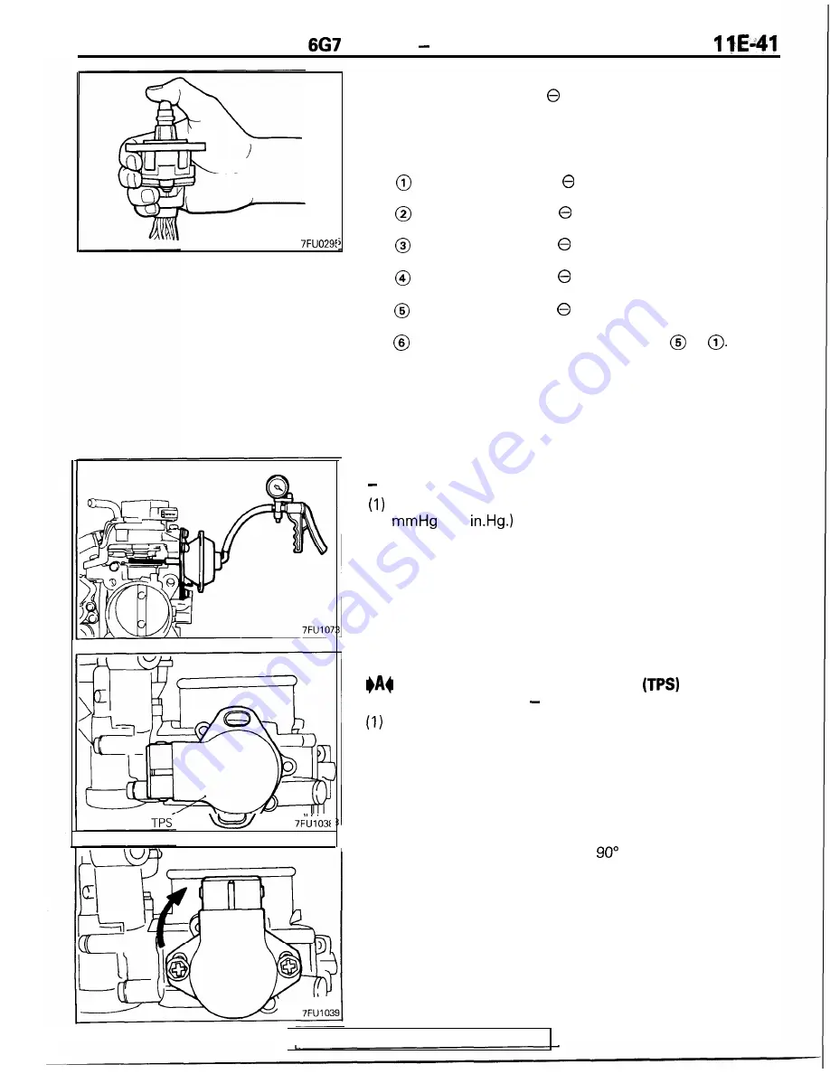 Mitsubishi 4G1 series Service Manual Download Page 325