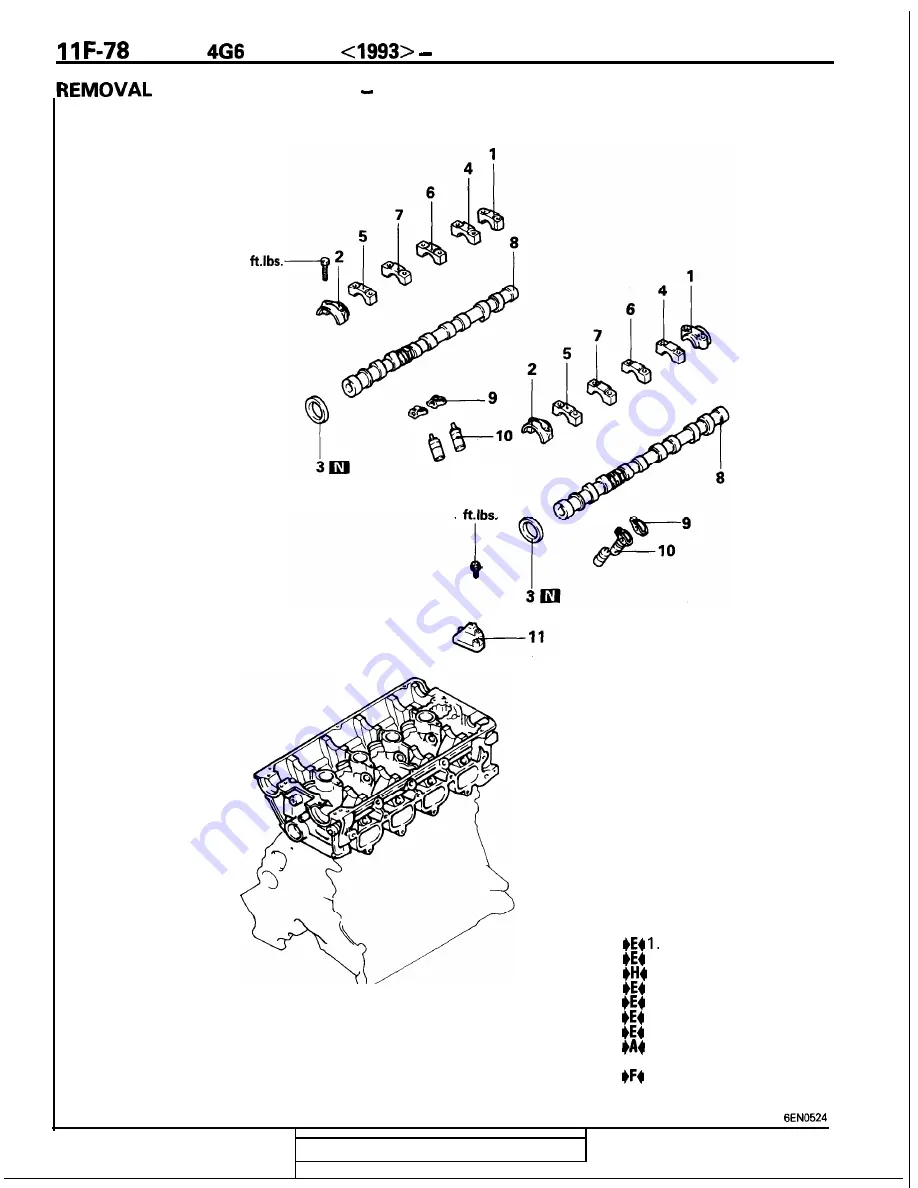 Mitsubishi 4G1 series Service Manual Download Page 484