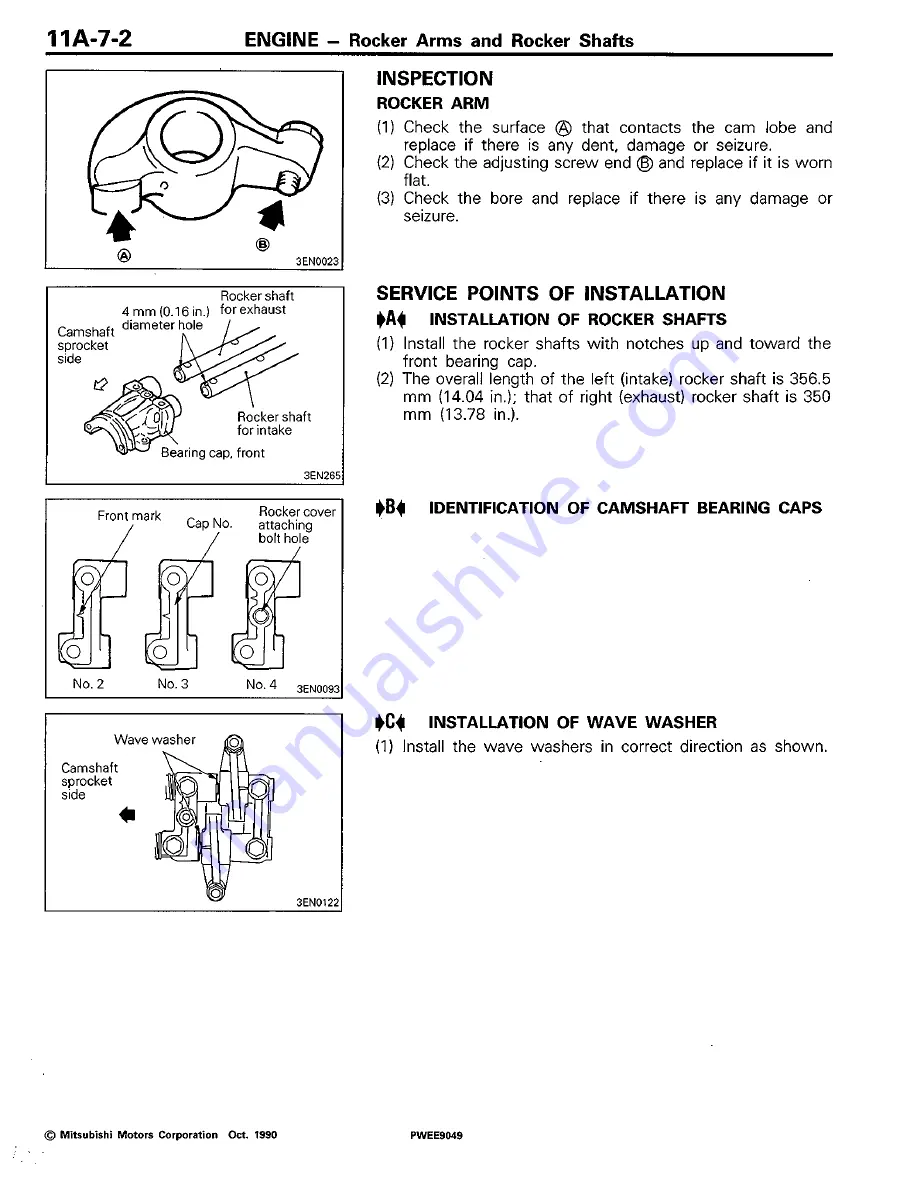 Mitsubishi 4G3 series Workshop Manual Download Page 41