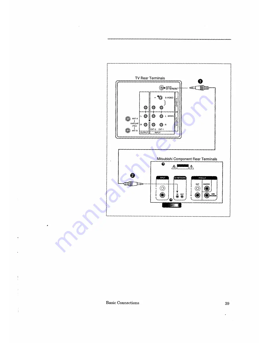 Mitsubishi CS-35405 Owner'S Manual Download Page 41