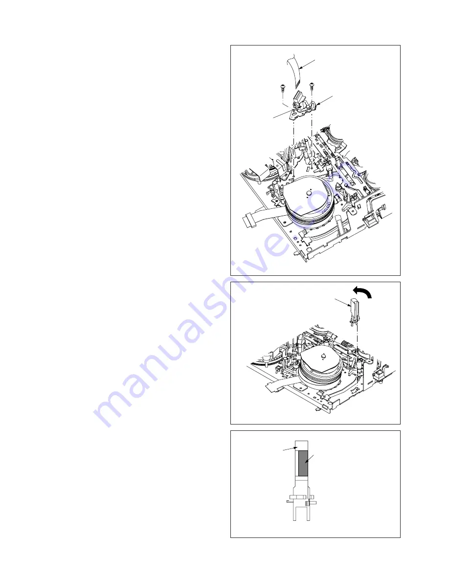 Mitsubishi HS-HD1100U Service Manual Download Page 21