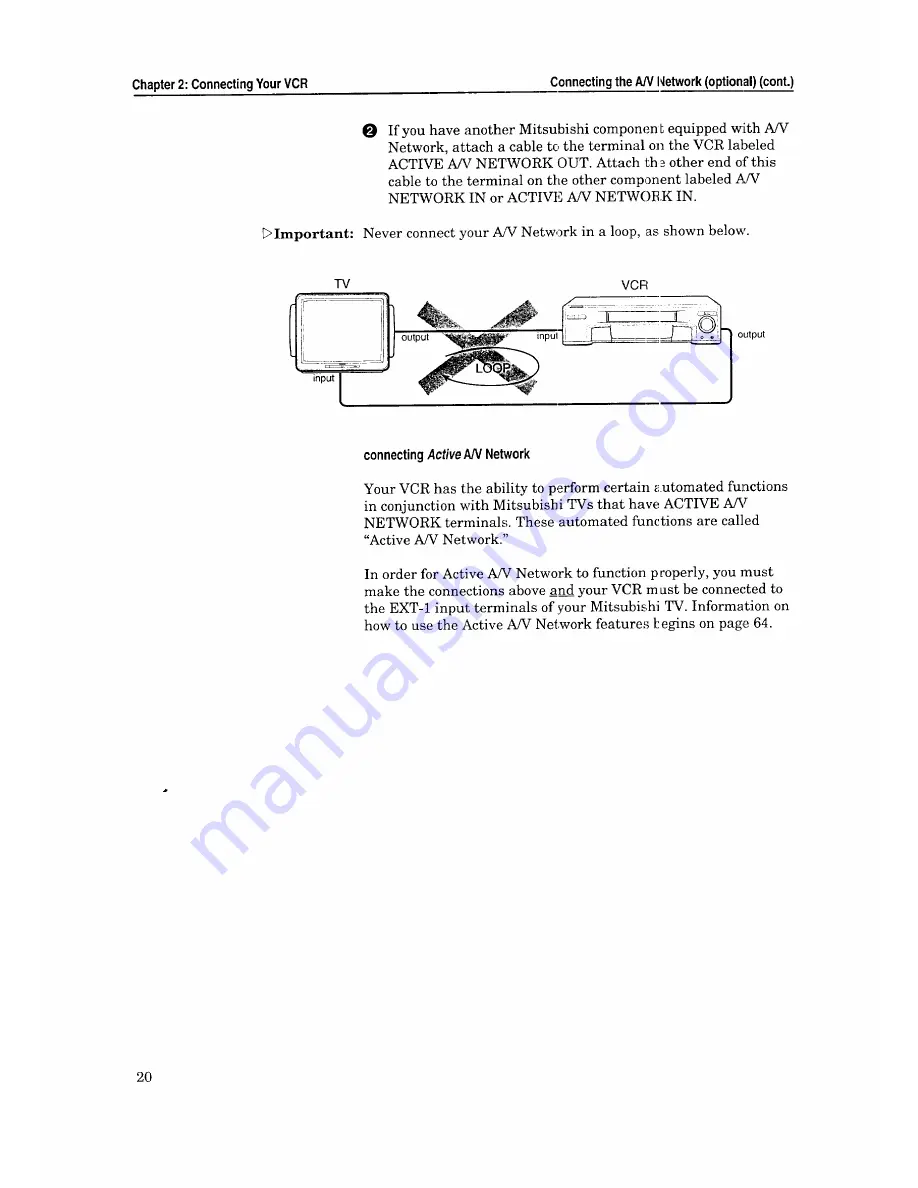 Mitsubishi HS-U760 Owner'S Manual Download Page 22