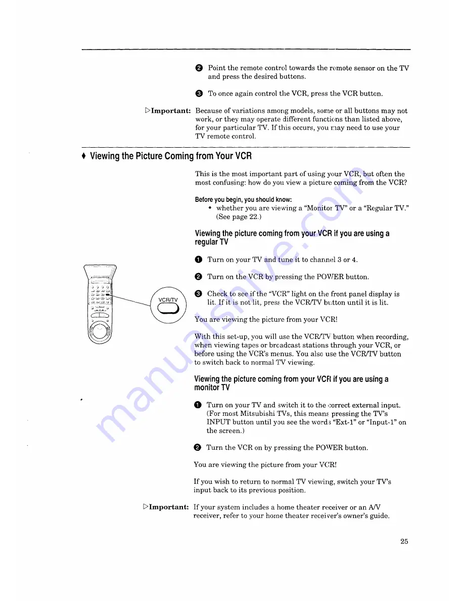 Mitsubishi HS-U760 Owner'S Manual Download Page 27