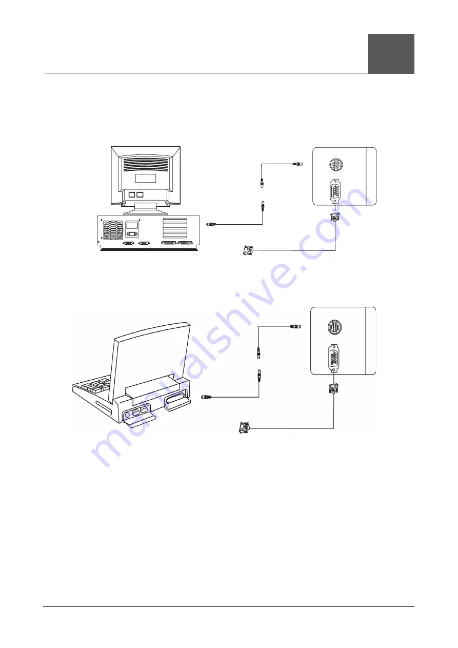 Mitsubishi LVP-SD10U Operating Manual Download Page 10