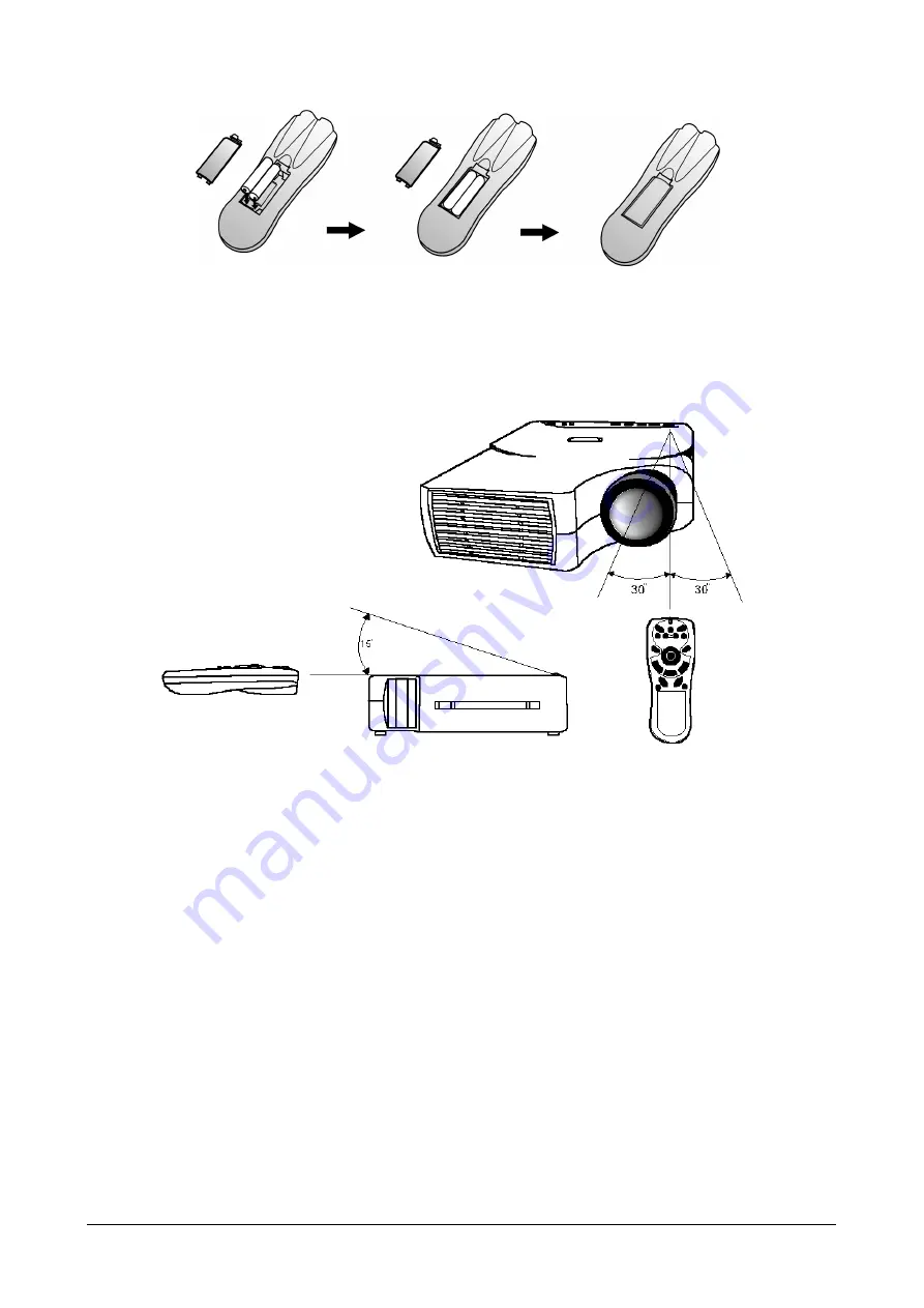 Mitsubishi LVP-SD10U Operating Manual Download Page 15