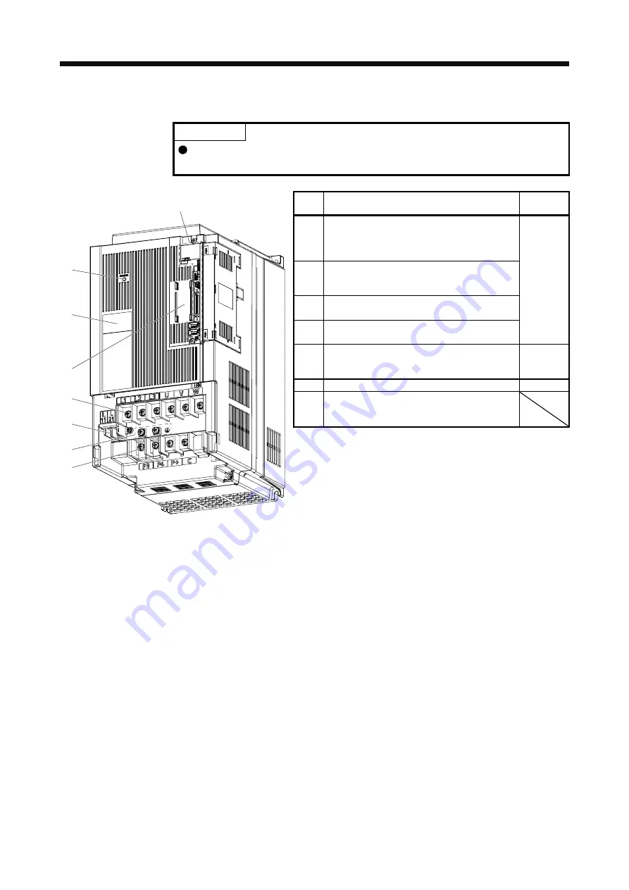 Mitsubishi MR-J4-100A Instruction Manual Download Page 44