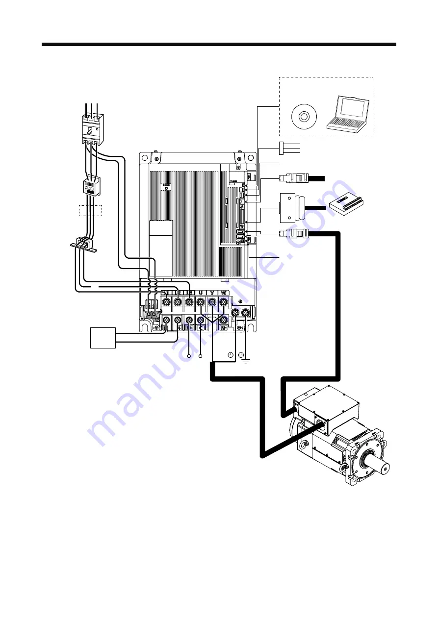 Mitsubishi MR-J4-100A Instruction Manual Download Page 54