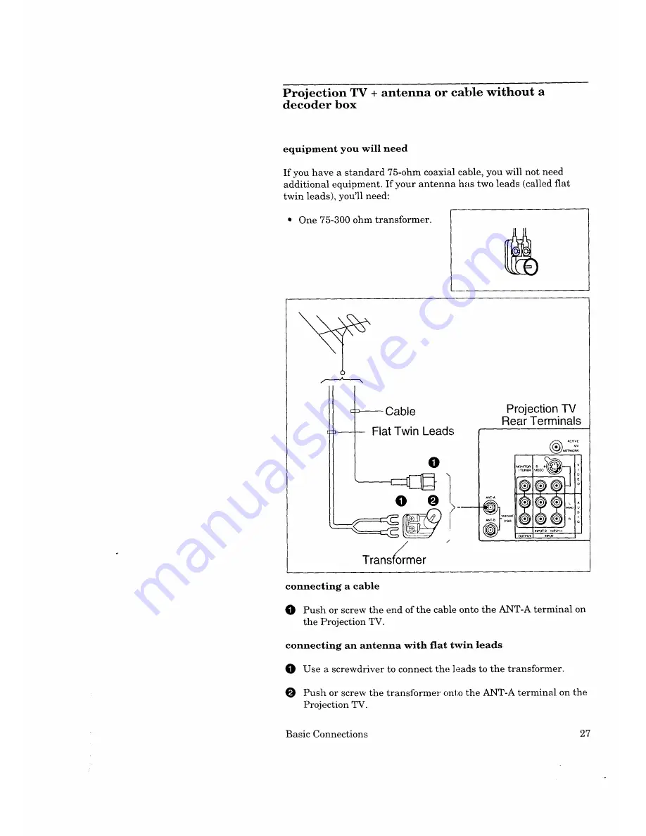 Mitsubishi TS-4557 Owner'S Manual Download Page 29