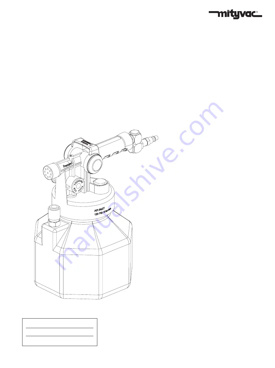 Mityvac MV7102 Скачать руководство пользователя страница 1