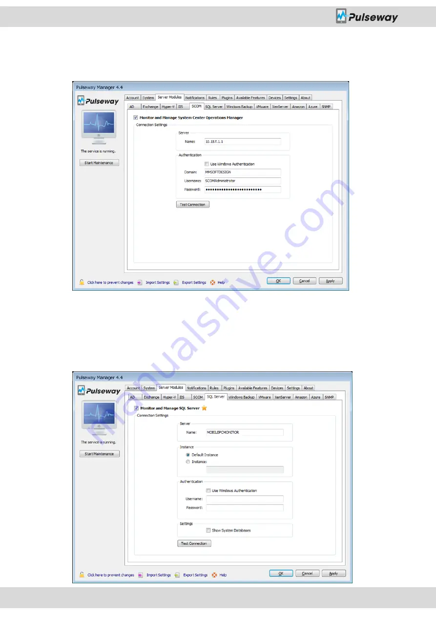 MMSOFT Design Pulseway User Manual Download Page 46