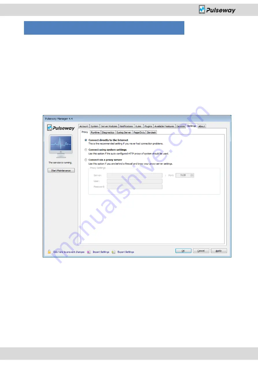 MMSOFT Design Pulseway User Manual Download Page 74