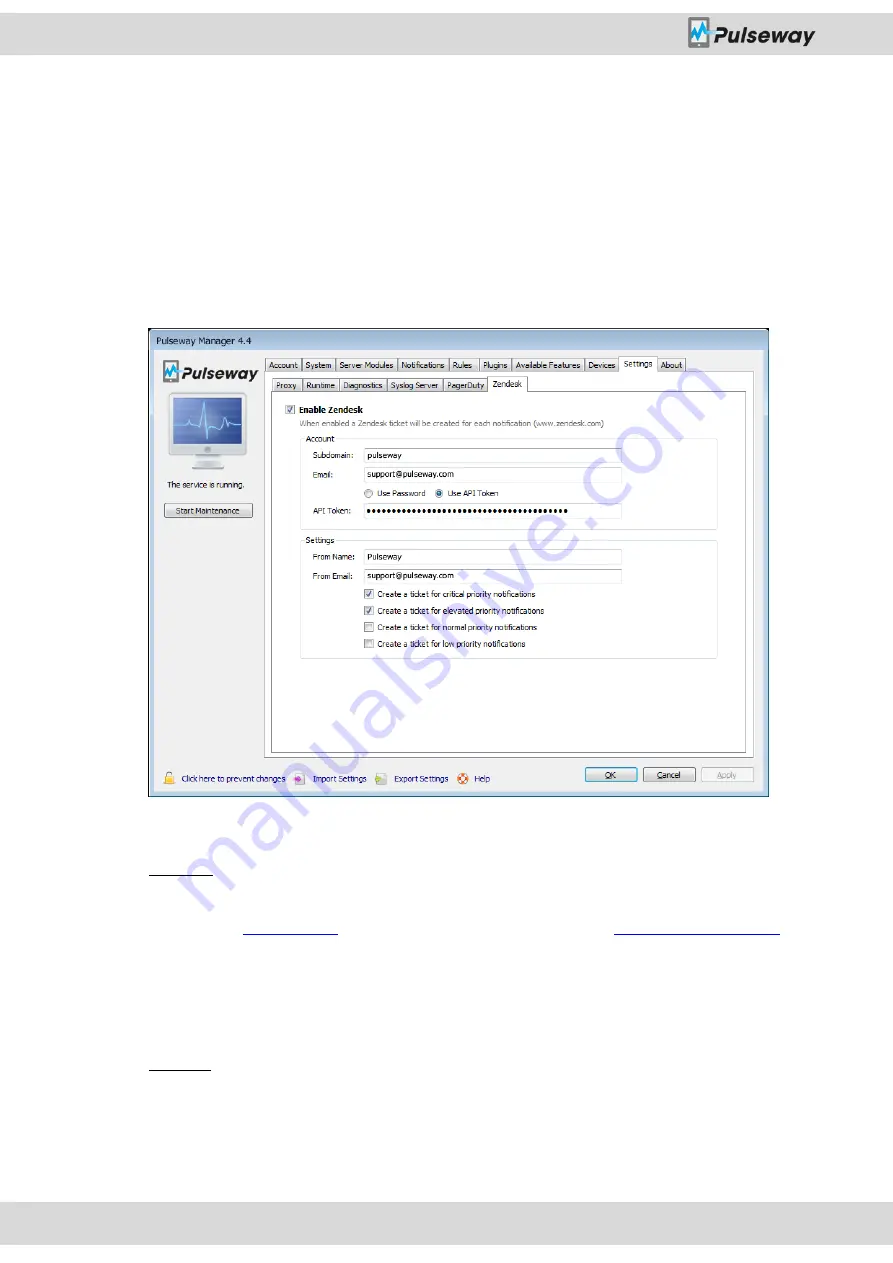 MMSOFT Design Pulseway User Manual Download Page 78