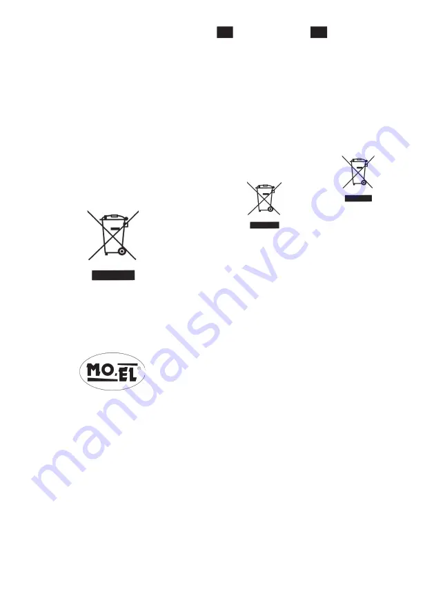 MO-EL SHARKLITE Use And Maintenance Download Page 18