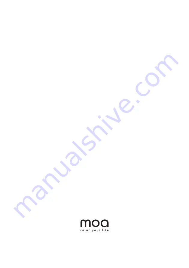 MOA HM82B Instruction Manual Download Page 1