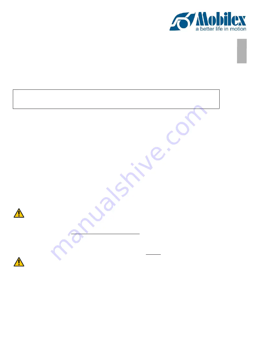 Mobilex 313300 User Manual Download Page 18