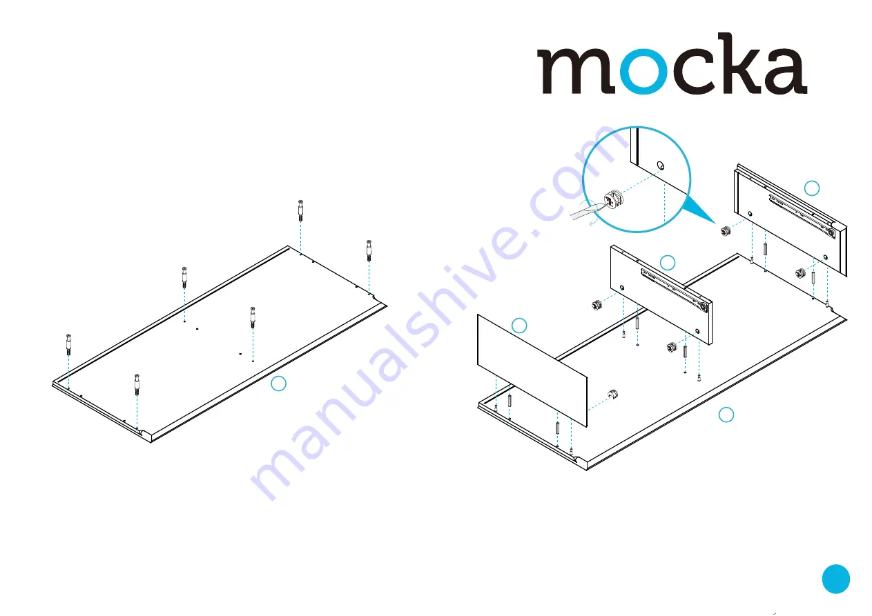 Mocka Eliza Desk Скачать руководство пользователя страница 3