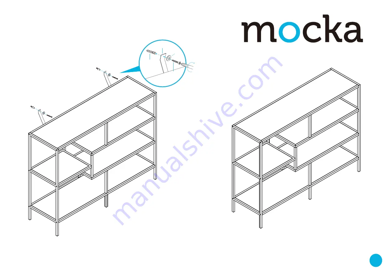 Mocka Milton 5 Shelf Plant Stand Скачать руководство пользователя страница 10