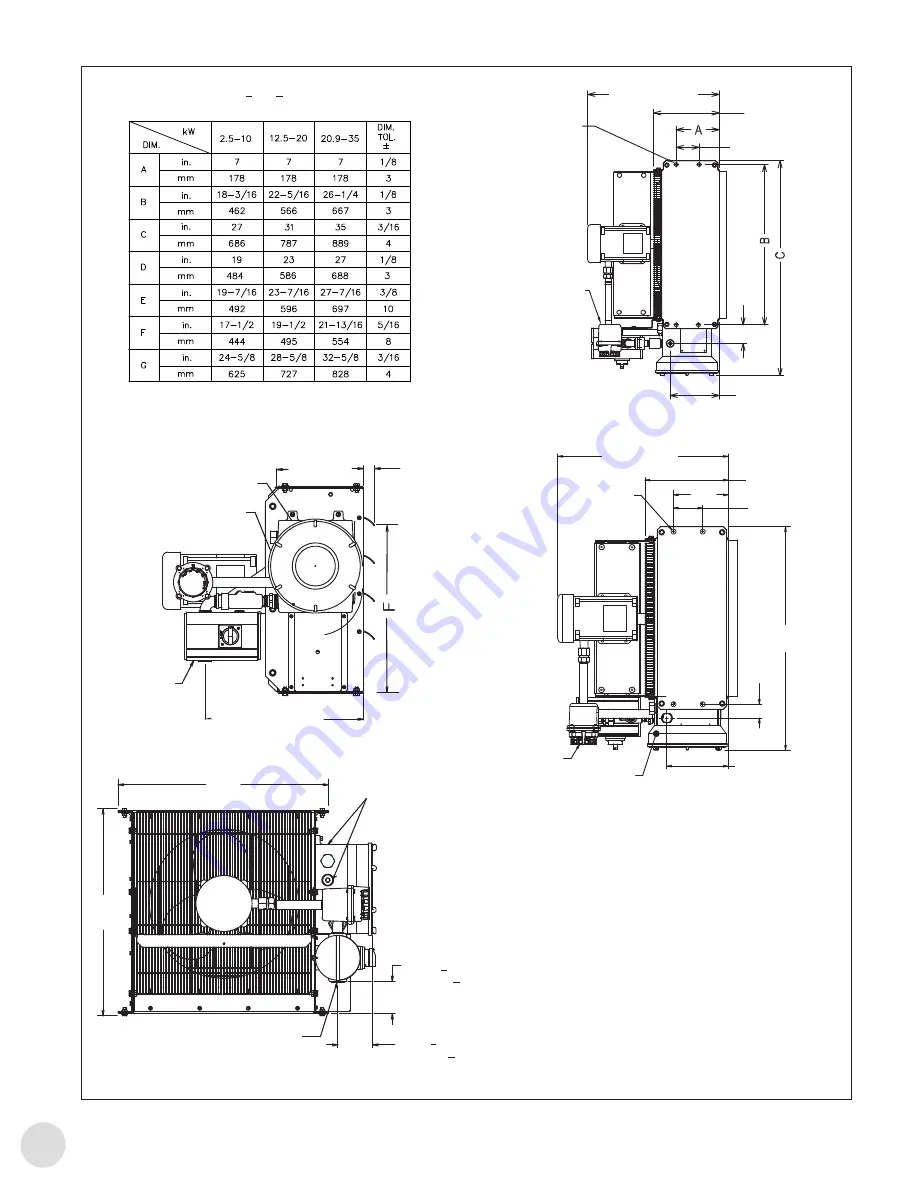 Modine Manufacturing HEX5 Series Скачать руководство пользователя страница 8