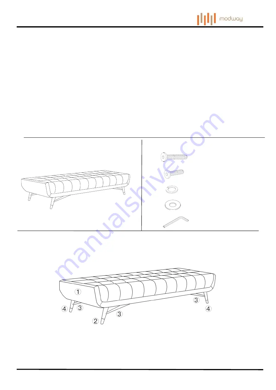 modway Adept EEI-3061 Manual Download Page 1