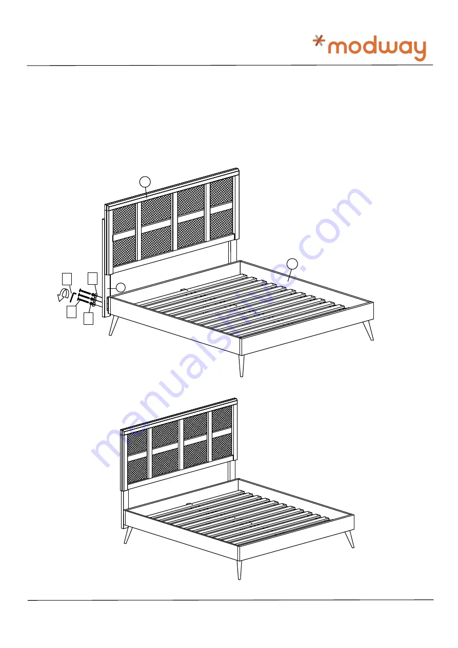 modway MOD-6198 Quick Start Manual Download Page 3