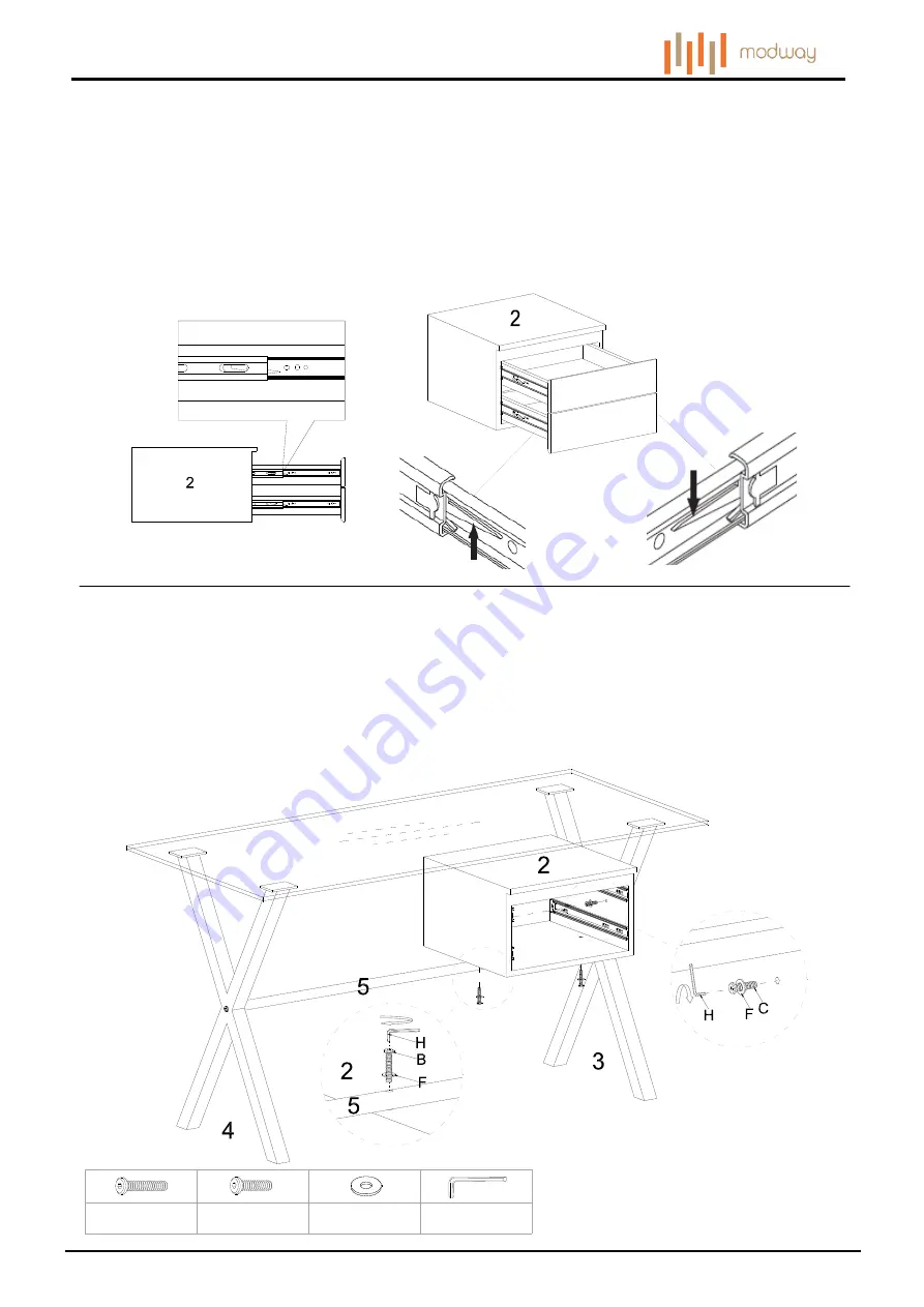 modway STASIS EEI-1181 Скачать руководство пользователя страница 3