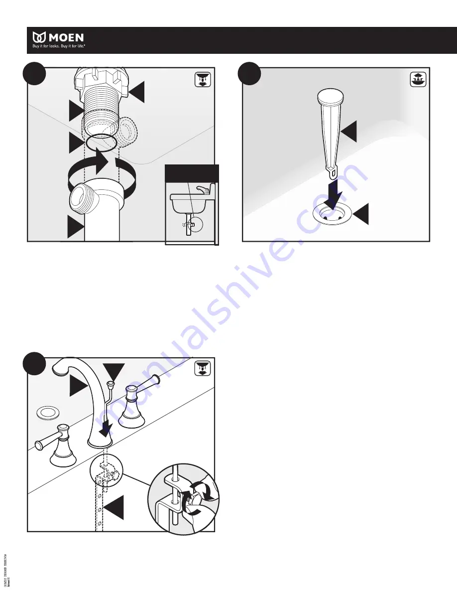 Moen 84661SRN Installation Manual Download Page 8