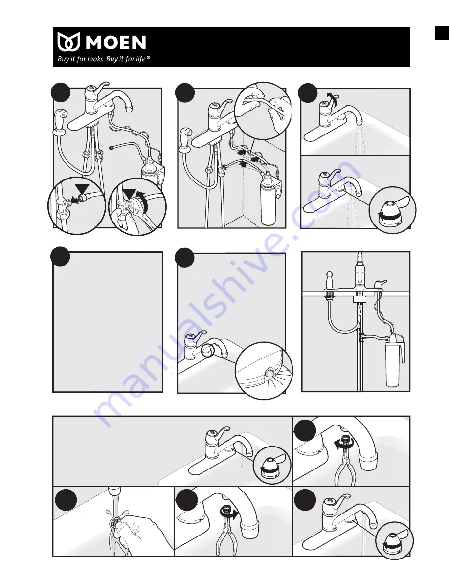 Moen F87420 User Manual Download Page 5