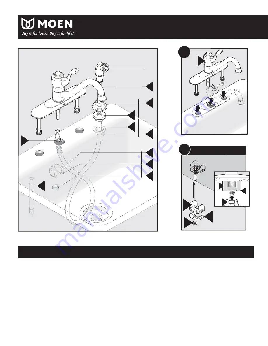 Moen INS1092B User Manual Download Page 2