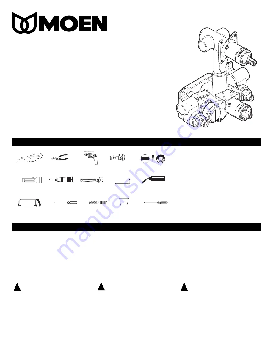 Moen MOENTROL 3320 Installation Instructions Download Page 1