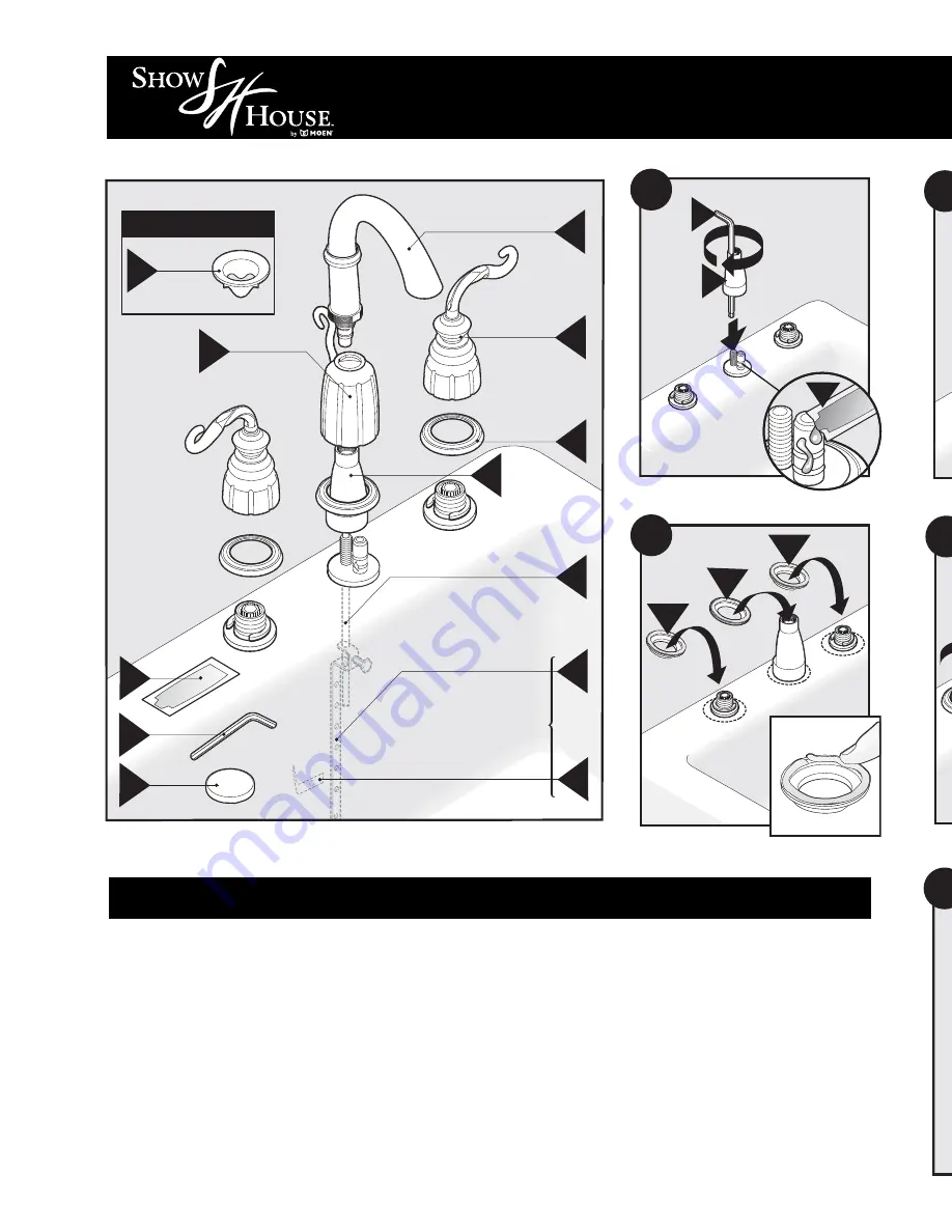 Moen Show House TS883 Series Owner'S Manual Download Page 2