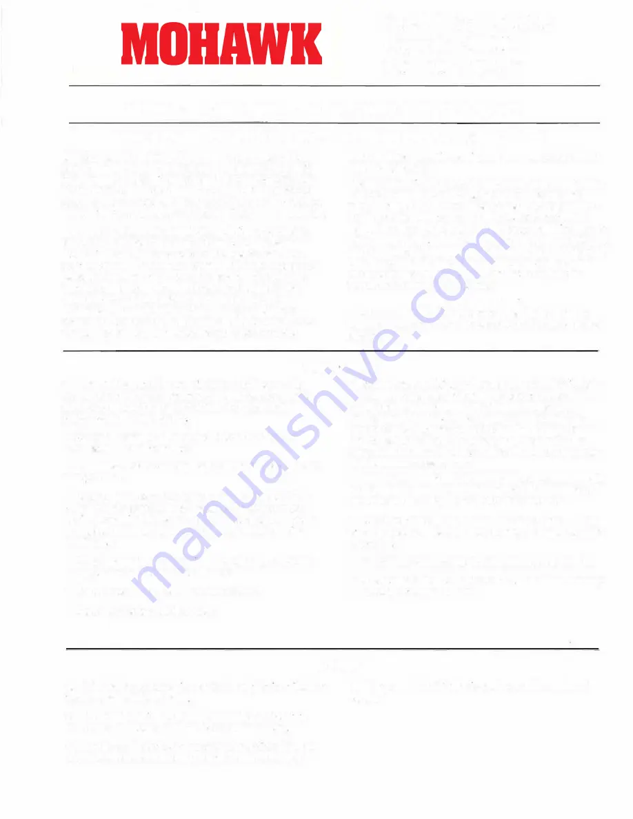 Mohawk ST-2000 Quick Start Manual Download Page 1