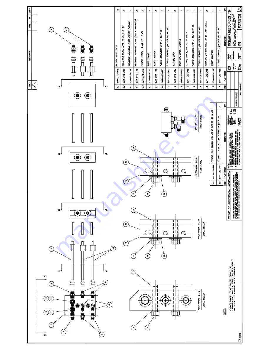 Mohawk TR-33 Manual Download Page 48