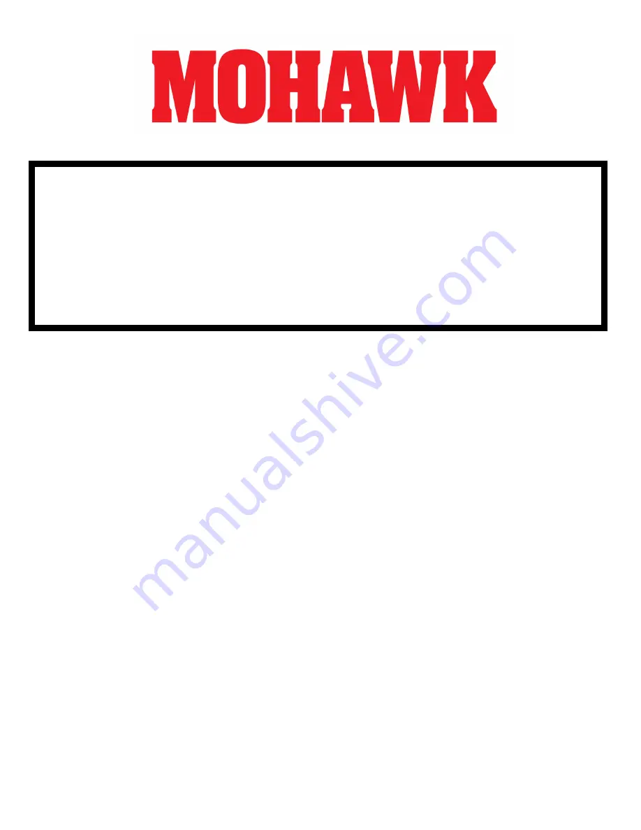 Mohawk TR-33 Manual Download Page 76