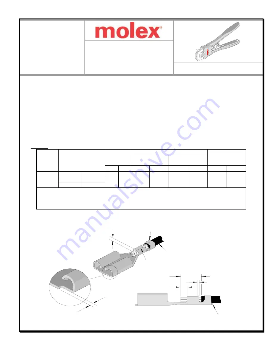 molex 63827-2000 Скачать руководство пользователя страница 1