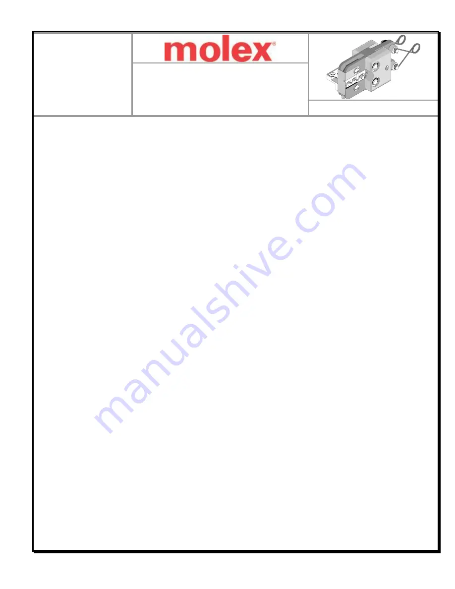 molex 64005-6400 Specification Sheet Download Page 7