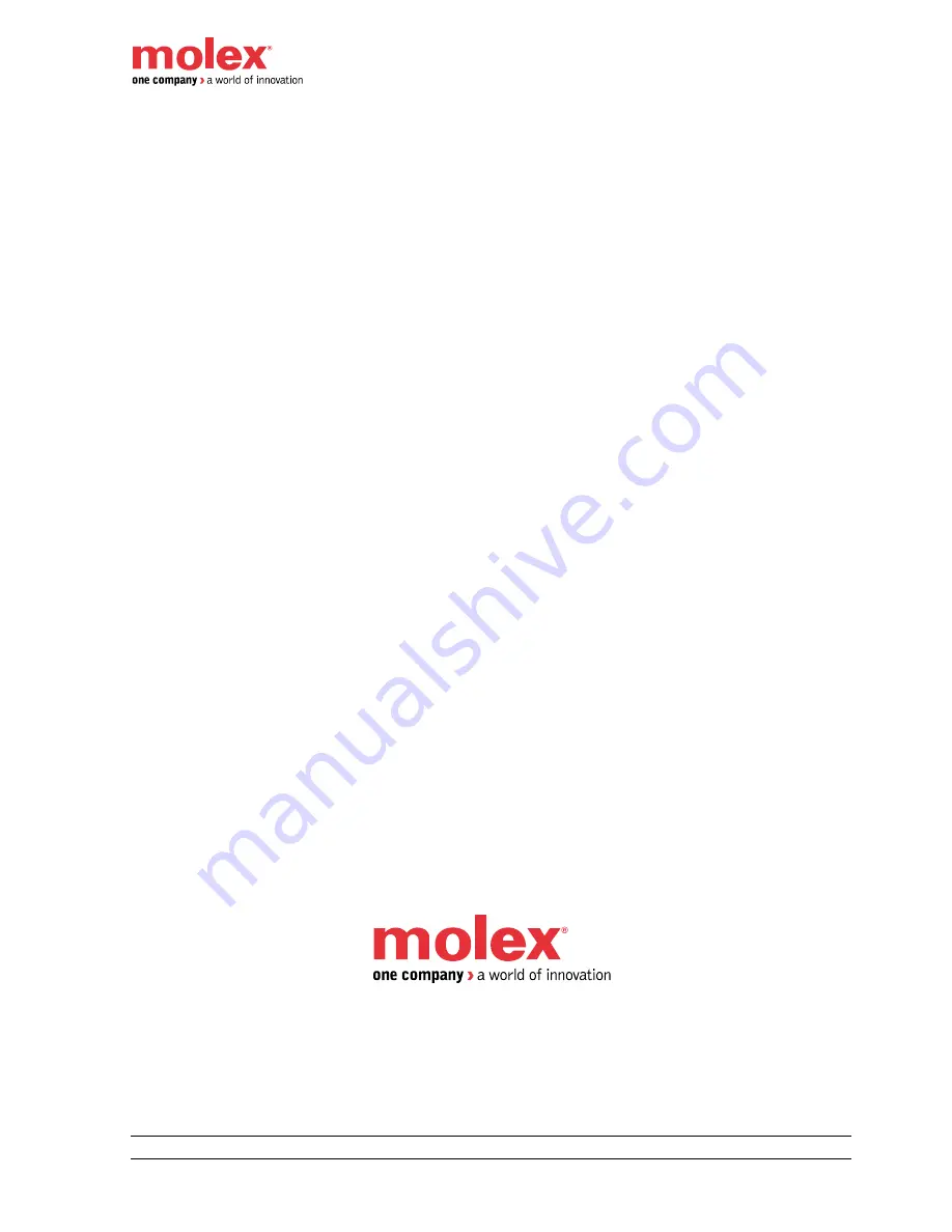 molex Brad HarshIO 600 User Manual Download Page 3